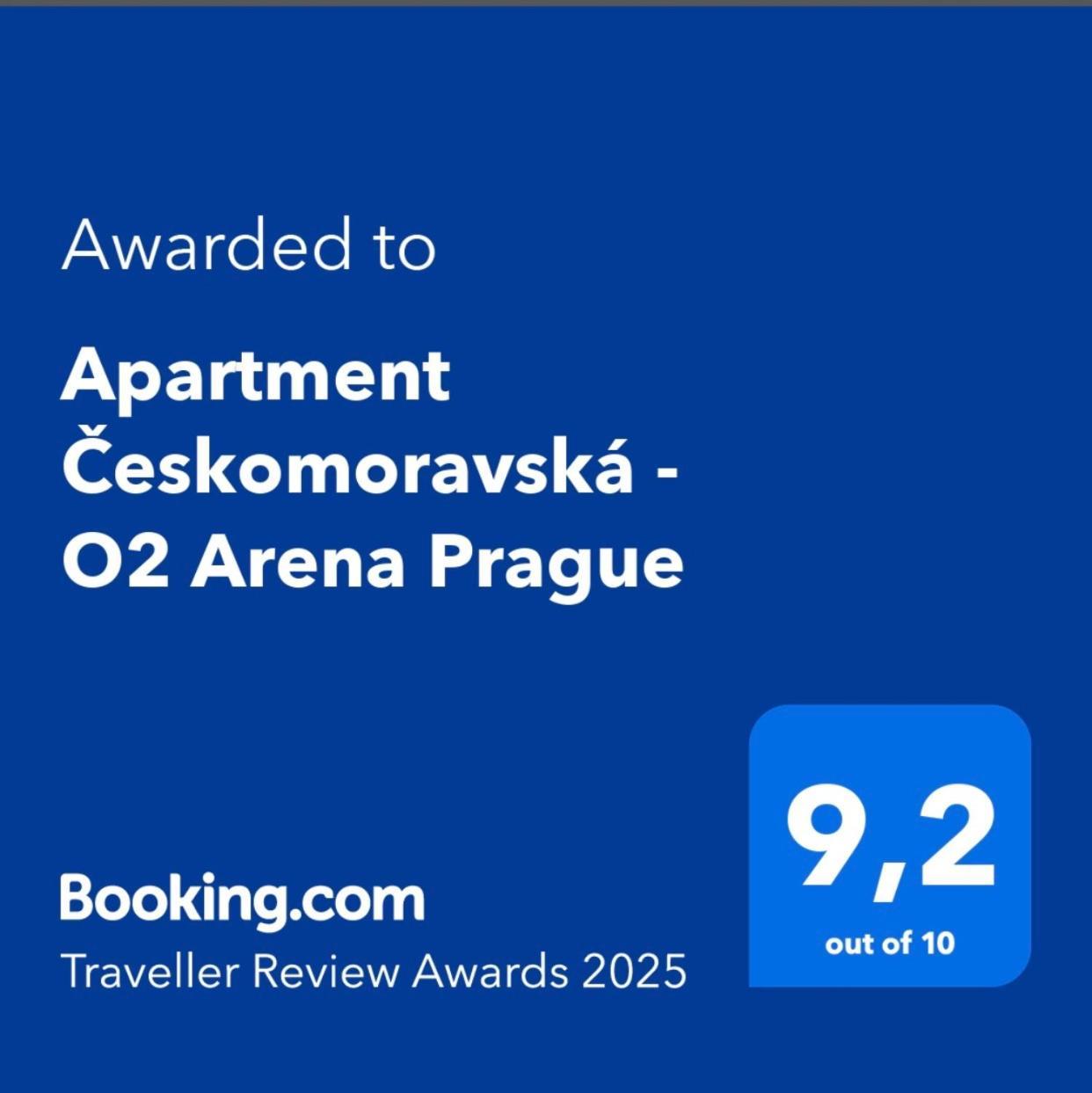 Apartment Ceskomoravska - O2 Arena Прага Екстериор снимка